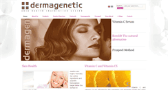 Desktop Screenshot of dermagenetic.com