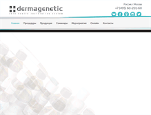 Tablet Screenshot of dermagenetic.info